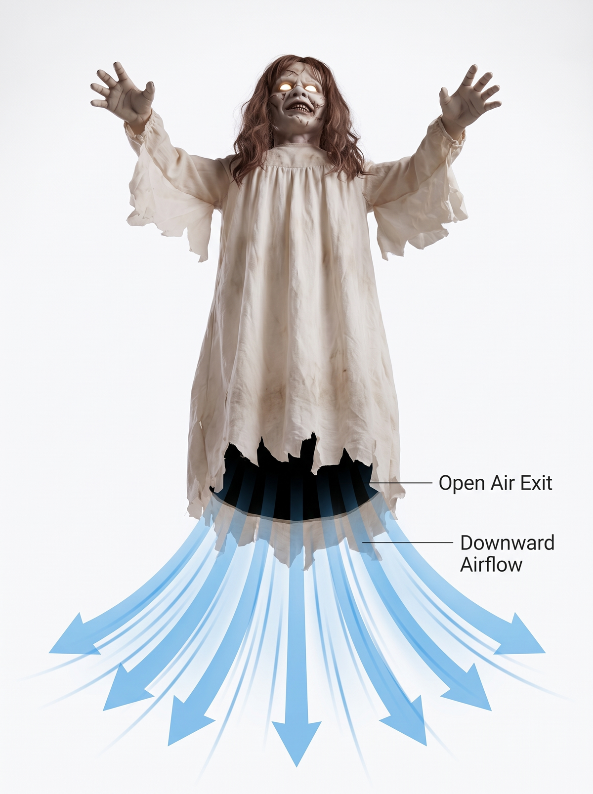 HauntLift™ Exorcist Girl